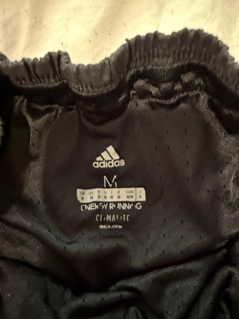 adidas Women’s Black Camo Athletic Shorts - Picture 2 of 3